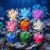 Lifelike Artificial Coral Ornament Plastic Fake Coral for Fish Tank  Home Decoration