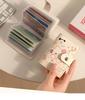 Ultra-Slim Card Holder Cute Cartoon Card Holder Multiple Card Slots For Men and Women 10.5*8cm