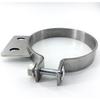 5" Chorme Mount Bracket Clamp for Peterbilt Exhaust Stack 379 359 1987-1993 Silver Replaces# 10294