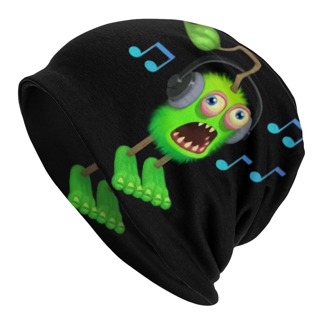 Winter Warm My Singing Monsters Bonnet Femme Slouchy Beanie Hat Fashion Anime Cartoon Game Outdoor Ski Skullies Beanies Caps