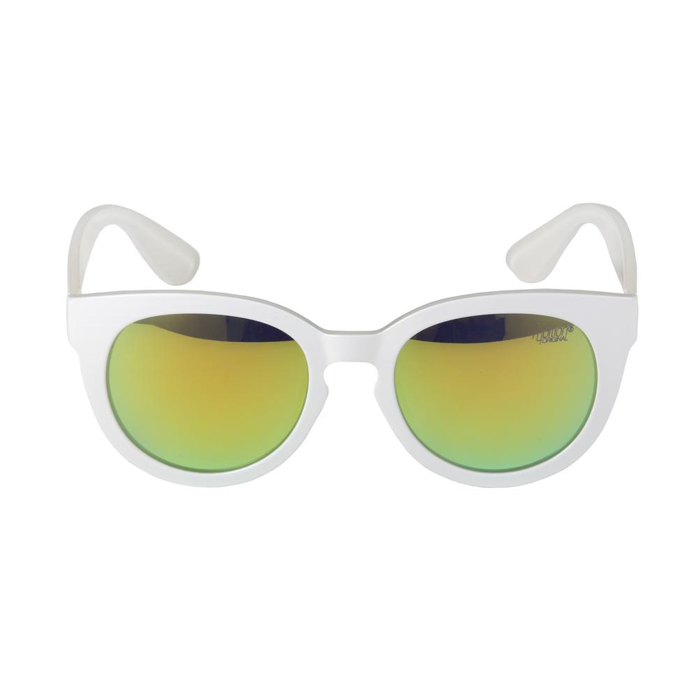 Haibisyeon Fretzel Tr Glossy White / Yellow Mirror Lens
