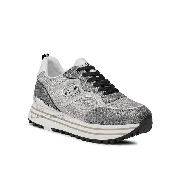 

Кроссовки Liu Jo Sneakersy Maxi Wonder 73 BA4059 TX055 Srebrny