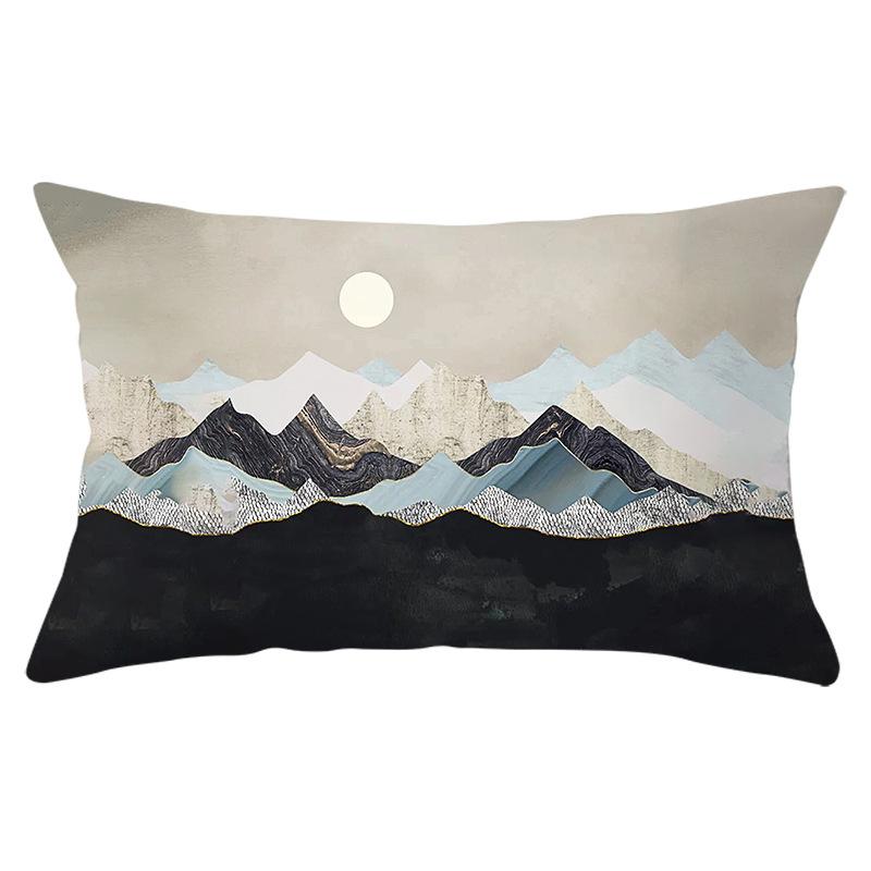 Chinese Style Lumbar  Pillowcase Decorative Sofa Cushion Case Bed Pillow Cover Home Decor Car Cushion Cover Pillow Case 30*50cm