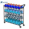 MOTION PARTNER Multi-Sport Rolling Ball Storage Rack