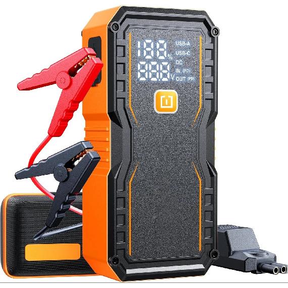 20000mAh Jump Starter for All Gas & Diesel Engines, 9000A Battery Jumper Starter Portable, 12V Jump Box with Quick Charger,Hot