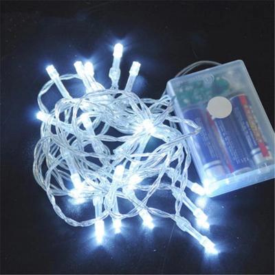 10M 100 LED Battery Operated LED String Lights for Xmas Holiday Garland Party Wedding Decoration Christmas Flasher Fairy Lights