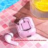 Transparent Wireless In-ear Air31 Tws Earbuds With Noise Cancelling And Led Display For Sports White