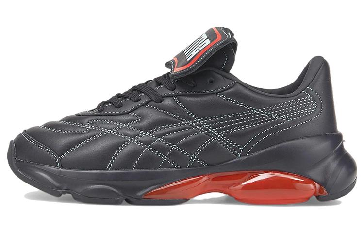 PUMA Dua Lipa X Cell Dome King  Black Poppy Red  Women s 387289-01 37