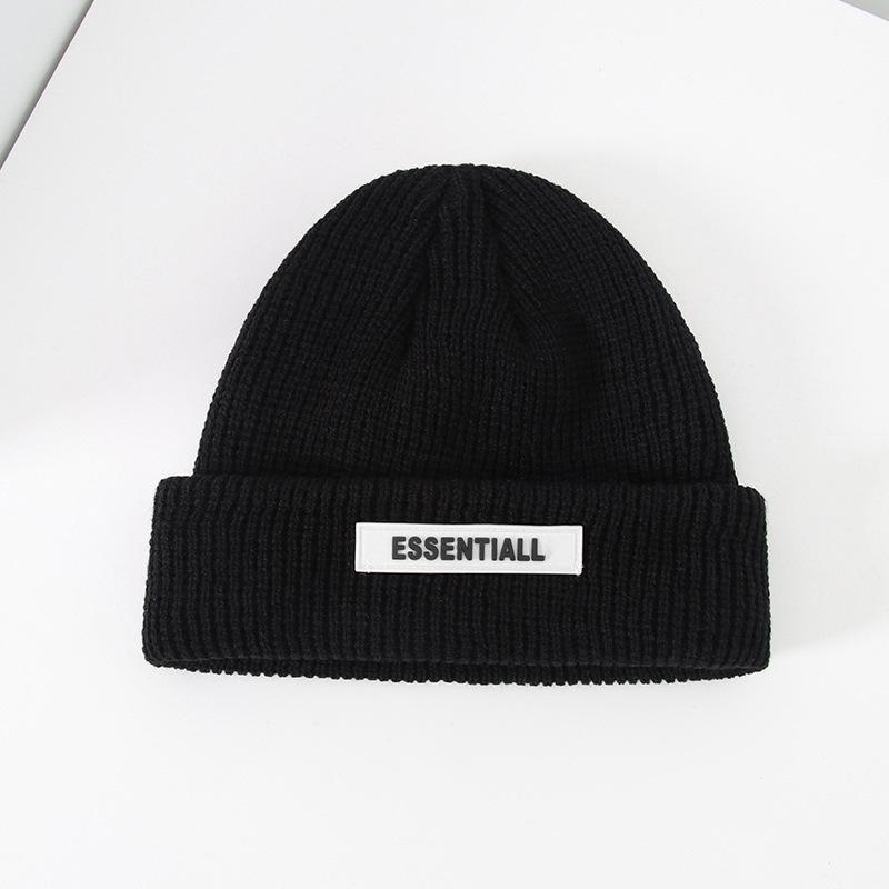 Gestrickte Mützen für Männer im Winter Modische und vielseitige Wollmützen für Herbst und Winter Warme Melonenmützen Kalte Mützen für Frauen