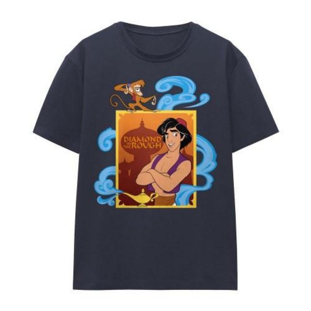 Aladdin Womens_Ladies Diamond In The Rough T-Shirt