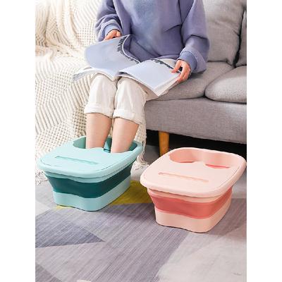 Foldable Footbath Massage Bucket Soaking Bucket Folding Basin Spa Foot Bath Bucket Household Sauna Bathtub Pedicure Bath Bathtub