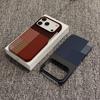 Slim Frameless Carbon Fiber Pattern For Magsafe Magnetic Case For iPhone 17 Air 16 15 14 13 12 Pro Max Plus Plastic Bumper Cover