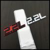 Car displacement tail label 1.8L2.3L2.4L3.0L4.0L5.7L metal displacement car sticker, body sticker