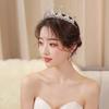 Beaded Crystal Princess Crown for Weddings and Performances