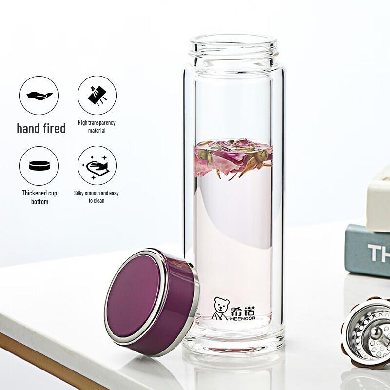 Heenoor Fashion Portable Tea Infuser Bottle