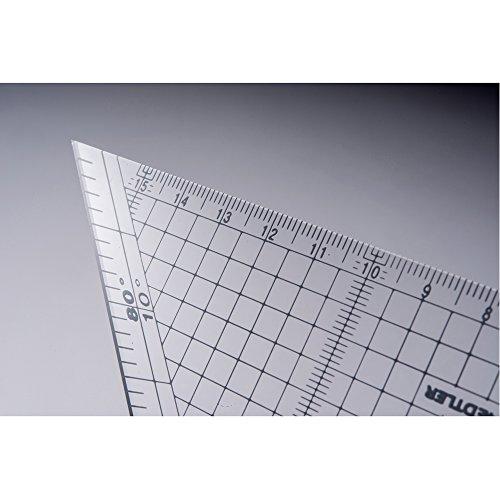 STAEDTLER Triangle Ruler Set for Drafting and Layout, 30cm, 966 30