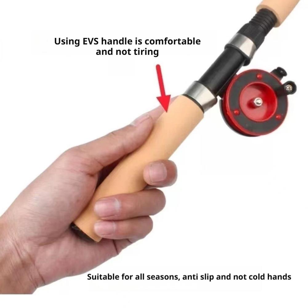 Pocket Telescopic Fishing Rod,Winter Rods Ice Fishing Rods Pen Pole Lures Fishing Tackle Spinning Casting Rod Carp Fishing Rod