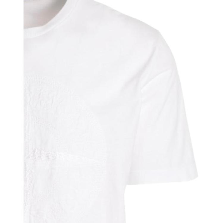 STONE ISLAND FW22 Solid Color Loose Fit Crew Neck Short Sleeve T-Shirt Men Tops White 771521559-V0001