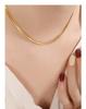Gold-Plated Double Layer Clavicle Necklace - Fade-Resistant, Personalized Design