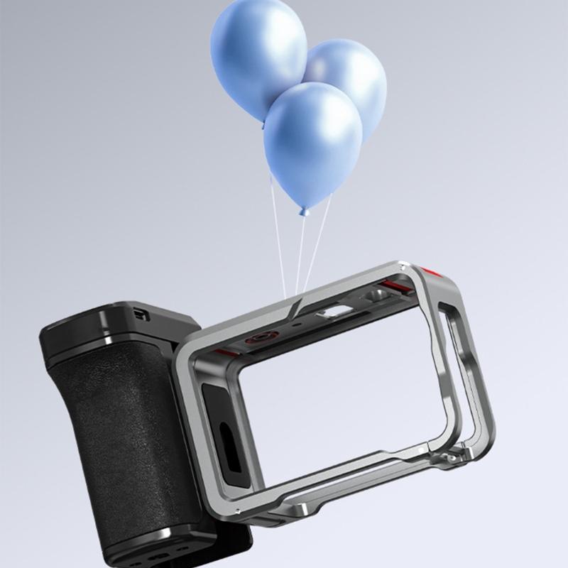 Aluminum Alloy Action Camera Grips With Bluetooth-compatible Connectivity And Magnetic for Action 3/4/5PRO Ergonomic Handling