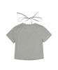 Gillaakaibeu P&G Halter Strap Crop Top_Grey