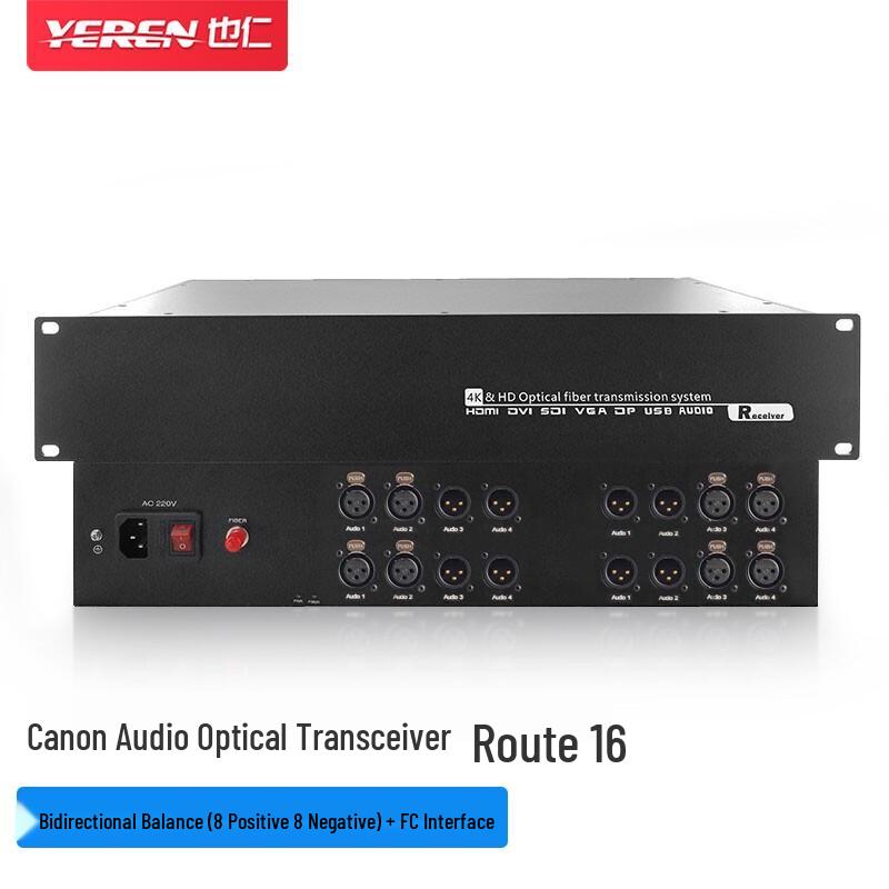 Yeliren Multi-Channel Audio & Alarm Fiber Optic Transceivers