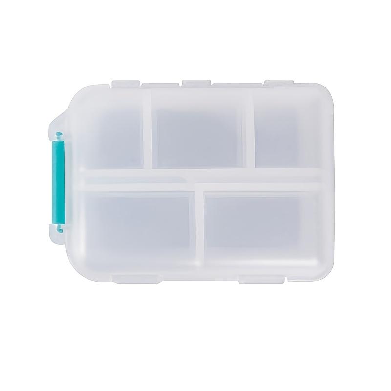 1pc Travel Pill Organizer Moisture Proof Pills Box for Pocket Purse Daily Pill Case Portable Medicine Vitamin Holder Container