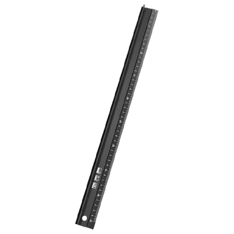 Precisions Aluminum Protective Straight Ruler Portable Safe Ruler A Must Get for Engineering & Carpentry Professional
