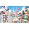 Anime Pokemon GAME PTCG Dedicated DIY Card Playmat Battle Against K Jirachi Lunala Solgaleo Collection Gift Toys