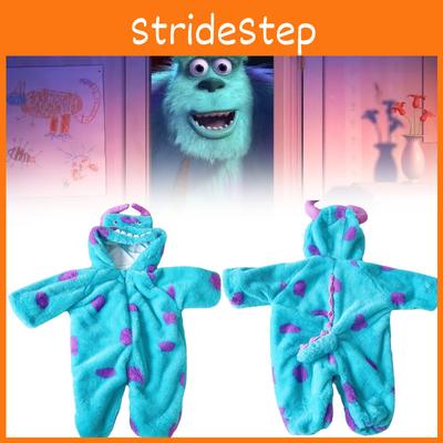 Monsters Detský overal Univerzita Sullivan Cosplay Kostým Zips Halloweensky outfit