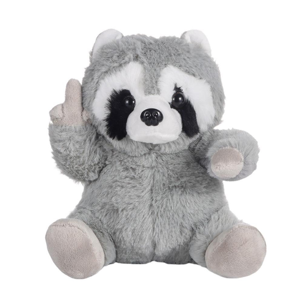 

Soft Emotional Support Plush Toy Realistic Cow/Raccoon Cute Plush Toy Doll Panda Companion Healing That Hugs You Back Panda