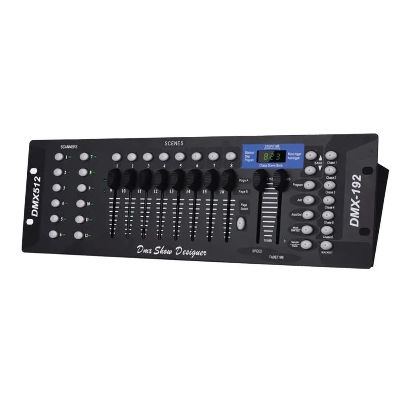 DMX192 Controller Equipment DMX512 Consoles Stage Lighting for Led Par Moving Head Spotlights RGBW Beam Wash Equipment