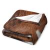 Multicolored Brown Cow Print Throw Blanket Blanket Sofa Bed Plaid