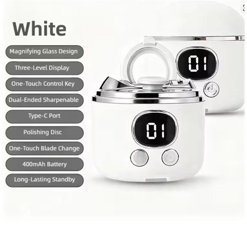 Electric Nail Clippers Automatic Nail Trimmer With Light Nail Repair & Polishing For Infants And Adults Nail Repair Tool
