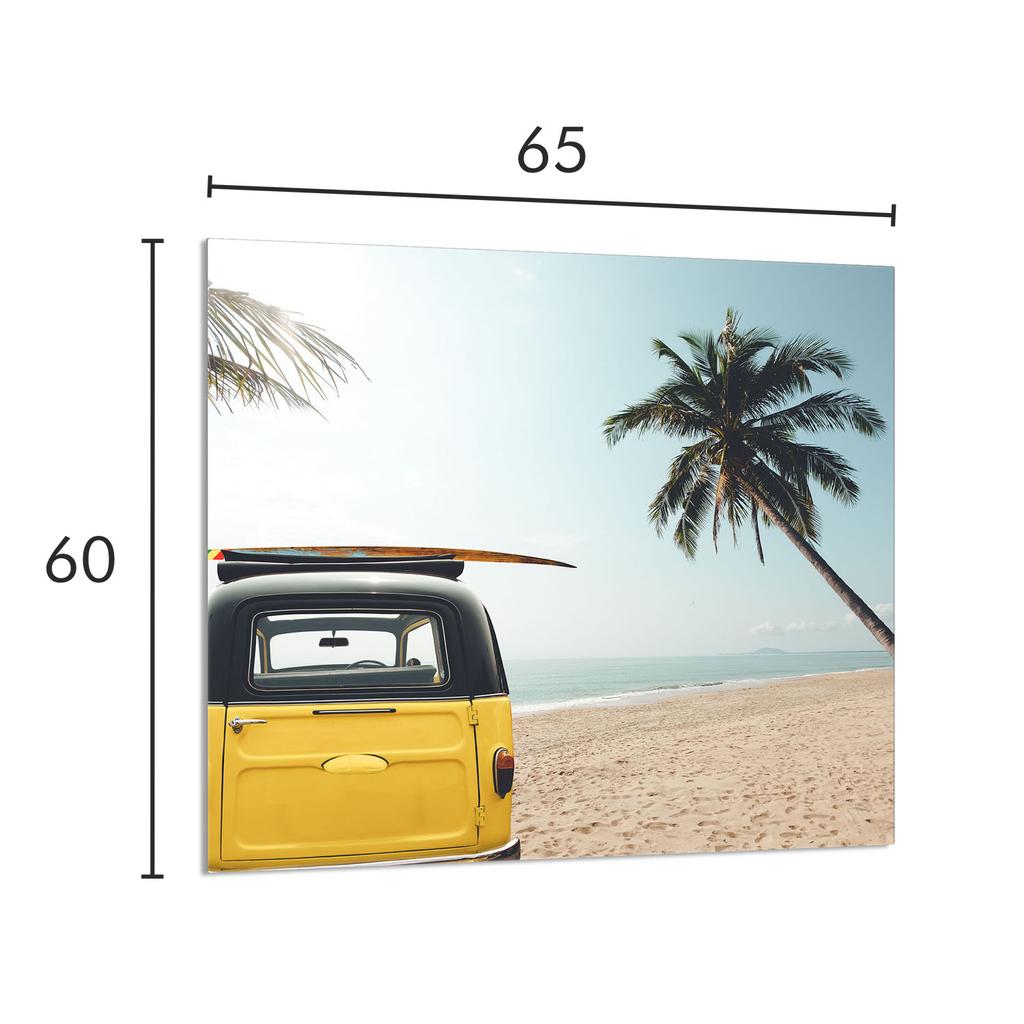 PANEL SZKLANY DO KUCHNI 65x60 Auto