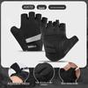 Breathable Anti-Slip Half-Finger Cycling & Running Gloves - Shock Absorbing Summer Sport Gear
