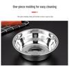 Thickened Stainless Steel Multi-functional Basin: Soup, Dough Kneading, Vegetable Washing for Home and School Canteens
