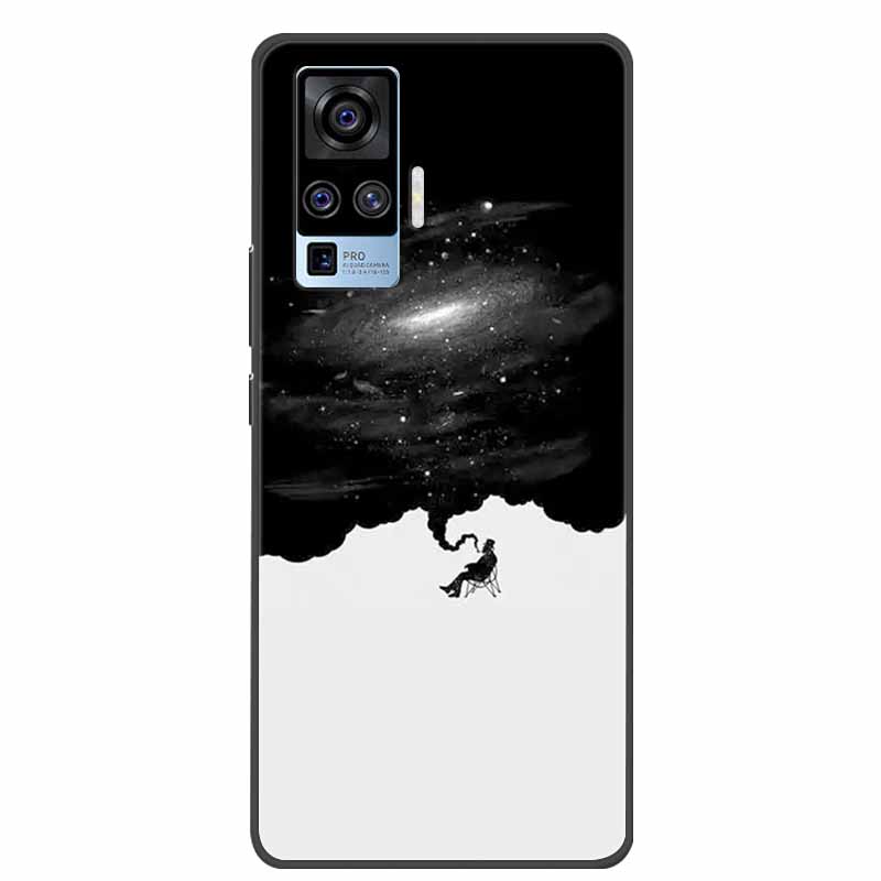 Für Vivo X50 Pro Hülle Cartoon TPU Weiches Silikon Handyhüllen für Vivo X50 Pro Plus Pro+ Abdeckung für Vivo X50 5G V2001A Süße Coque