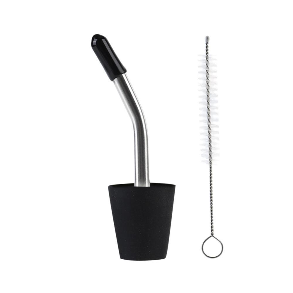 

Portable Teapot Extension Spout Easy Pouring Pourer Spout Durable Kettle Spout Extension Camping чорний