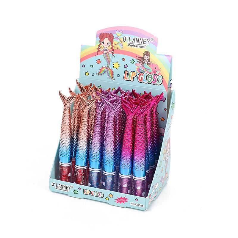 

Увлажняющий блеск для губ, меняющий цвет, «Русалка» - Не выцветающий зеркальный блеск