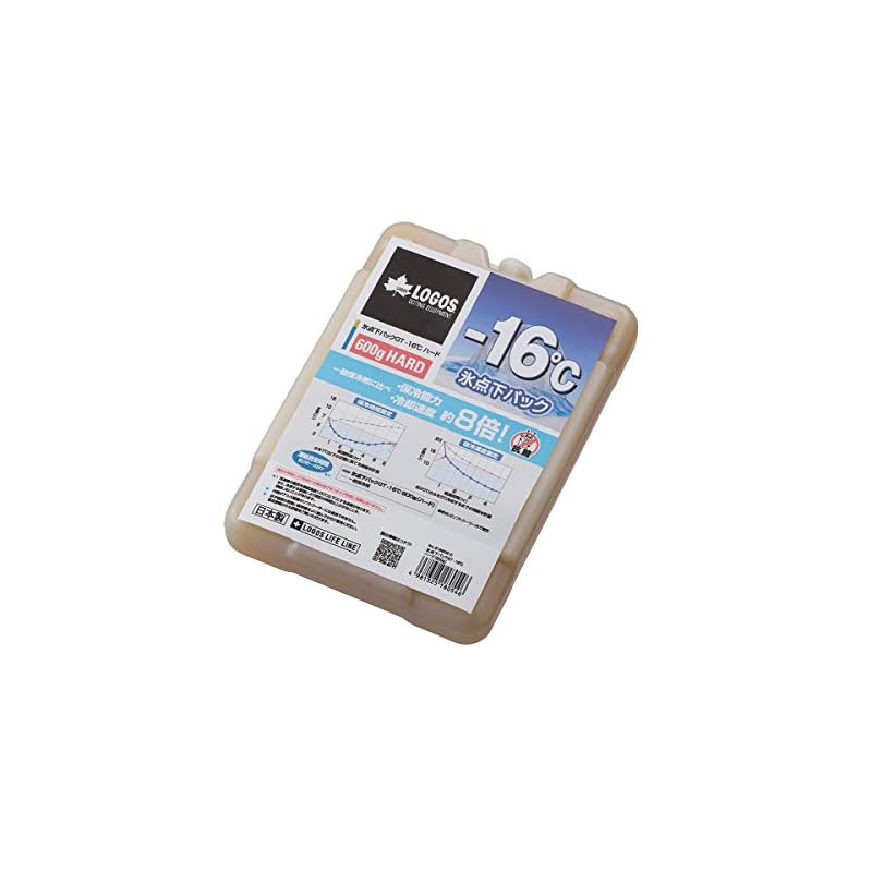 LOGOS Ice Pack GT Minus 16 Degrees Hard 600ml Long-lasting Disaster Preparedness Made In Japan