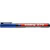 Permanent Marker - EDDING - 370 - Blue - Fine Round Tip - Indelible