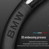 Carbon Fiber Suede Steering Wheel Cover for BMW 3, 4, 5, 7 Series & X1-X7 Models