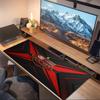Clube De Regatas Flamengo Custom Name Large Size Mouse Pad Large Gaming Table Cushion Non-slip Laptop Tablet Big Mousepad XXL Mat Mini PC Playmat With