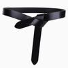 2024 Knot Belts for Women Soft Knotted Strap Belt Long Dress Accessories Lady Waistbands