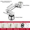 Universal Kitchen Sink Extender Splashproof Pressurized Dual Mode Adjustable Angle Universal Adaptation