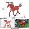 Children's Prancing Horse and Jockey Toy Set