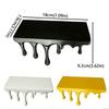 Plastic Drip Floating Shelf 3D Printed Wall-Mounted Display Stand  Home Decoration