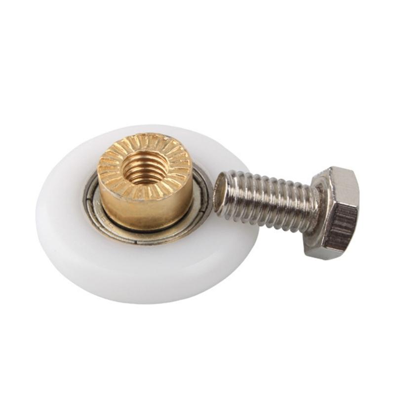 Universals Fit Nylons Rollers Compatibility with Multiple Sliding Shower Door Models Corrosions Resistance