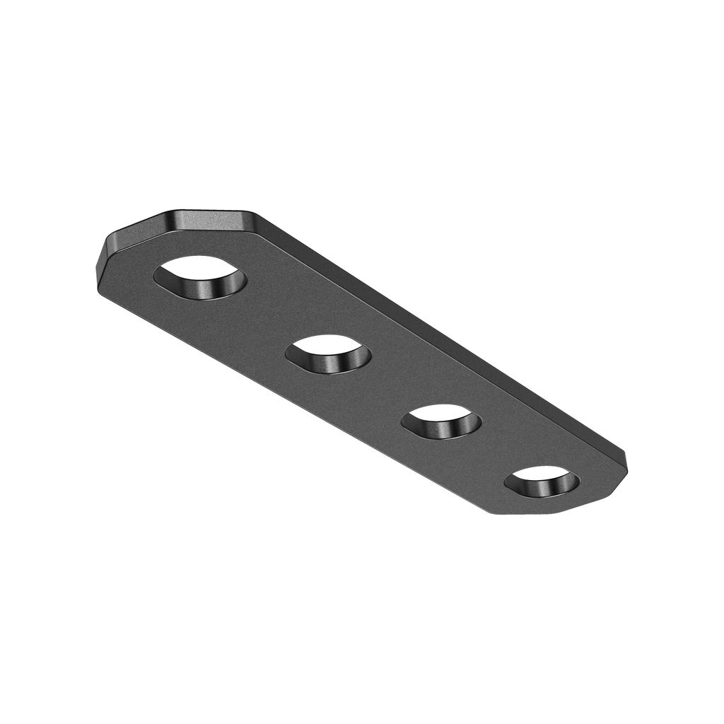 Kaedear Motorcycle Universal Stainless 2mm Universal Set of Custom Brackets X 4 X 20 X Brackets, Steel, Thick, Fit, 2, (KDR-YX-S10-4M8) (M8 Holes/100